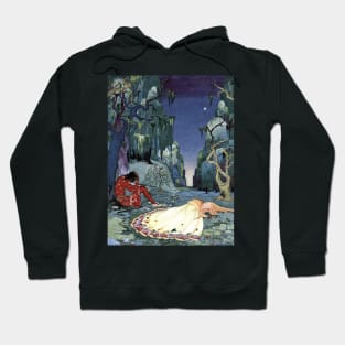 Ourson and Violette by Virginia Frances Sterrett Hoodie